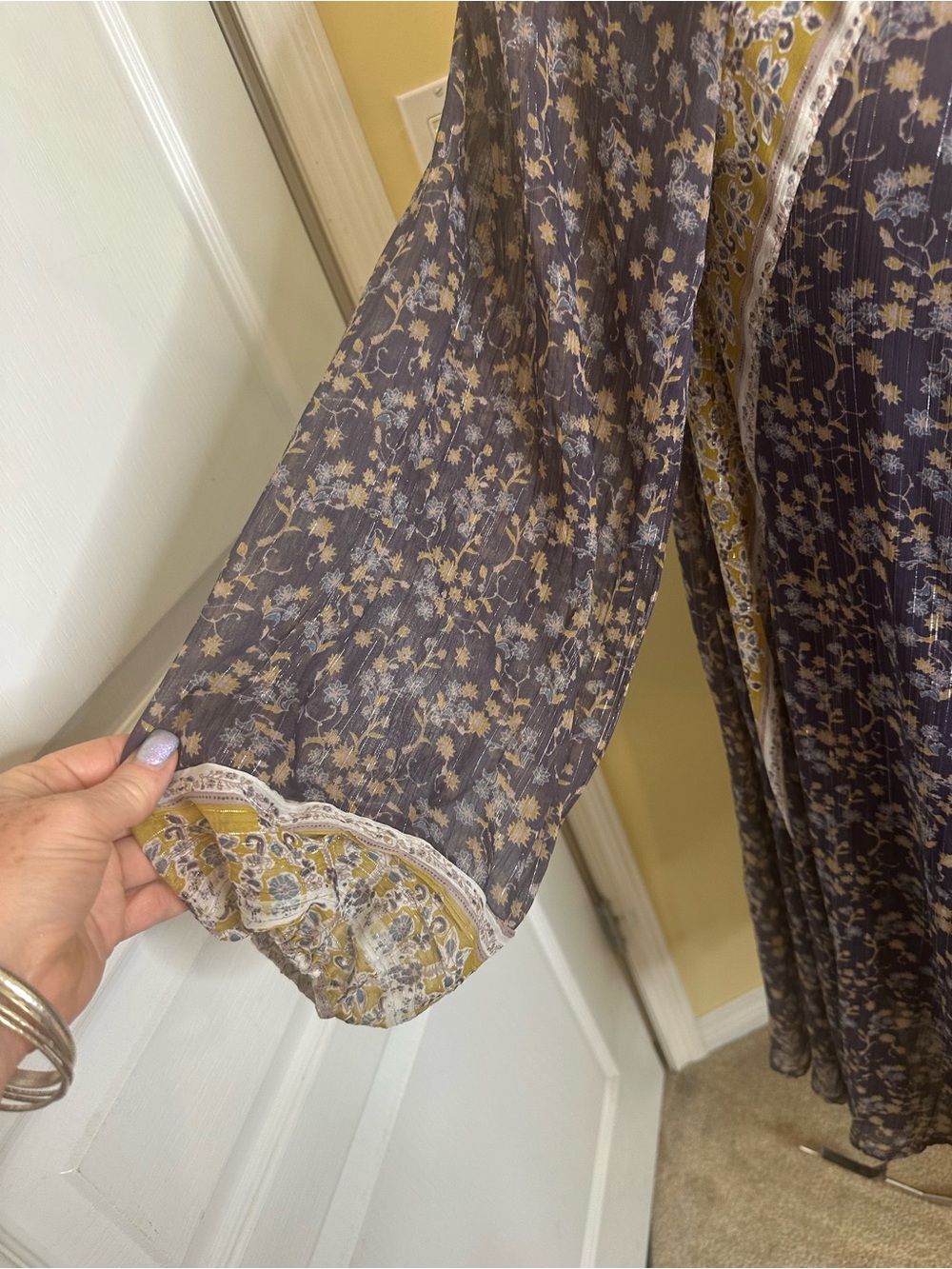 Free People Melody Laughter boho dress size large - Picture 10 of 15
